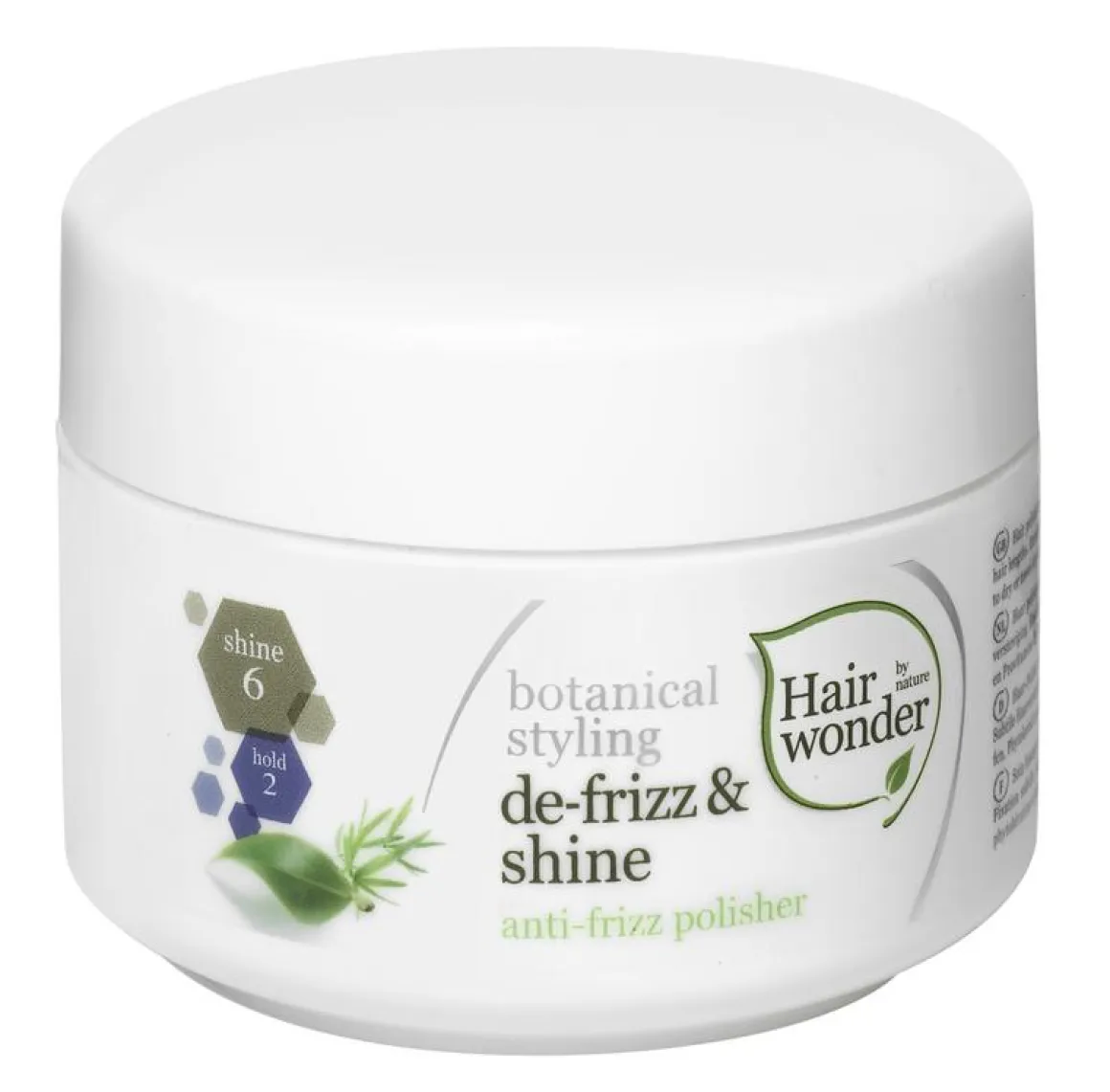 Hairwonder Botanical styling de frizz & shine