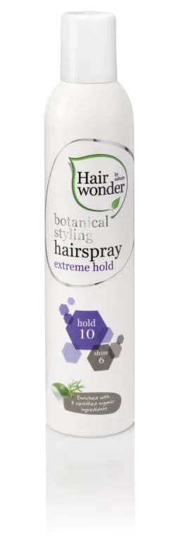 Hairwonder Botanical styling hairspray extra hold