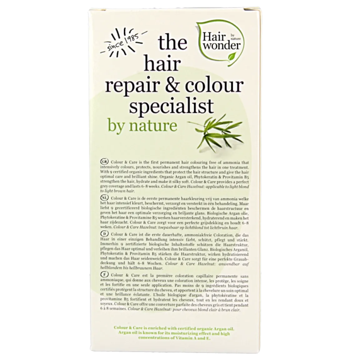 Hairwonder Colour & Care 6.35 hazelnut