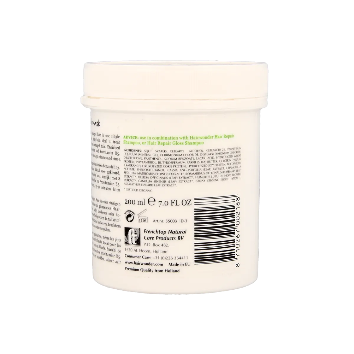 Hairwonder Hair repair mask