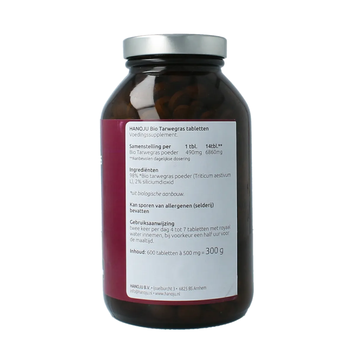 Best Hanoju Tarwegras glas flacon bio