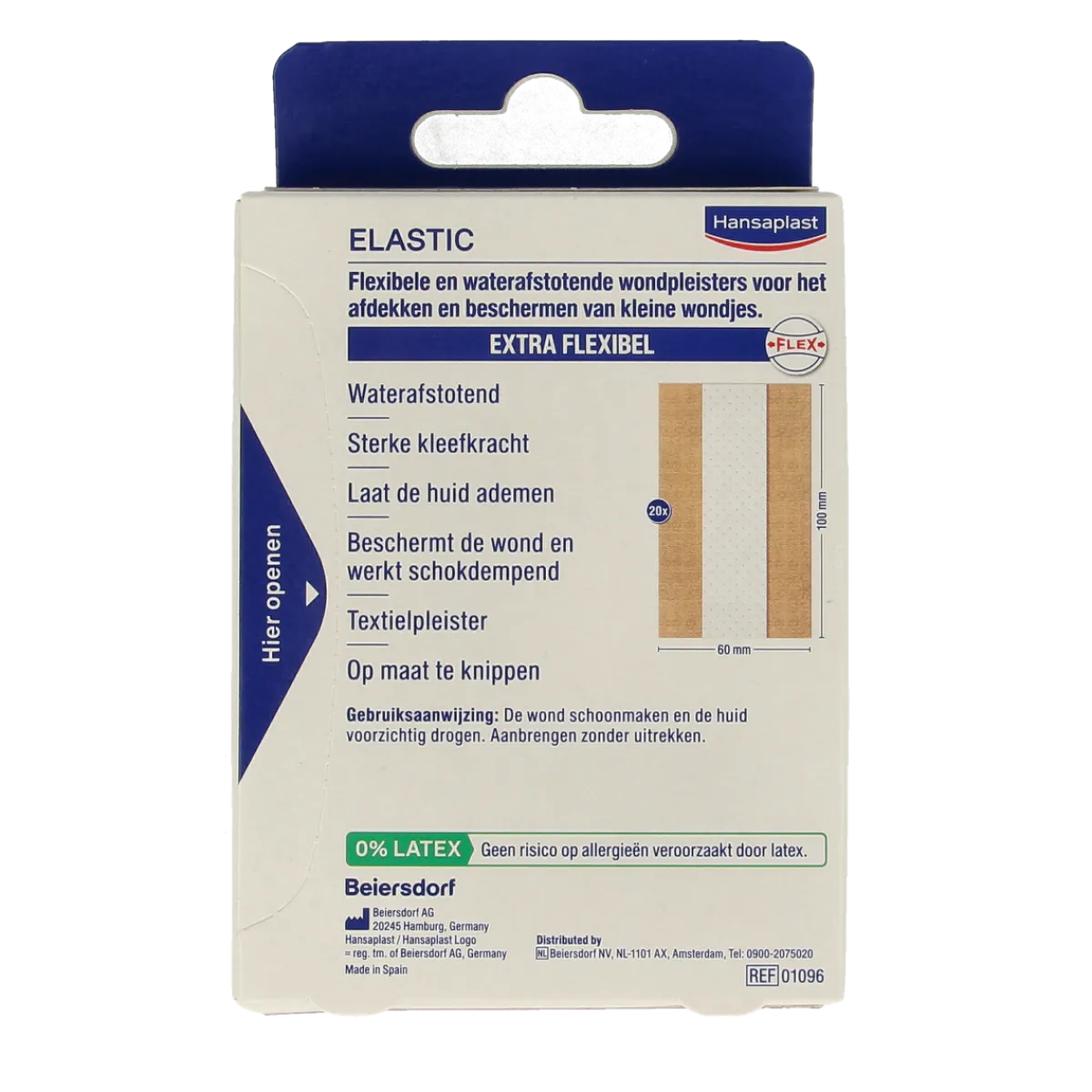 Sale Hansaplast Elastic 2m x 6cm waterafstotend