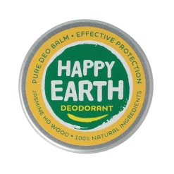 Happy Earth Deodorant balm jasmine ho wood