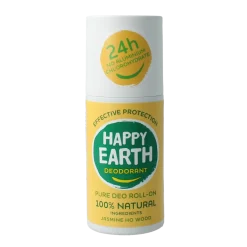 Outlet Happy Earth Deodorant roll on jasmine ho wood