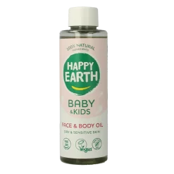 Happy Earth Gezicht & lichaam olie voor baby & kids