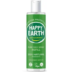 Outlet Happy Earth Pure deodorant spray cucumber matcha refill