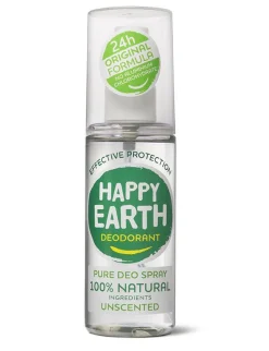 Happy Earth Pure deodorant spray unscented