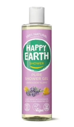Happy Earth Pure showergel lavender ylang
