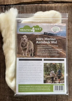 Healthy4Feet Wandel 100% Merino antidruk wol 15 + 5 gram