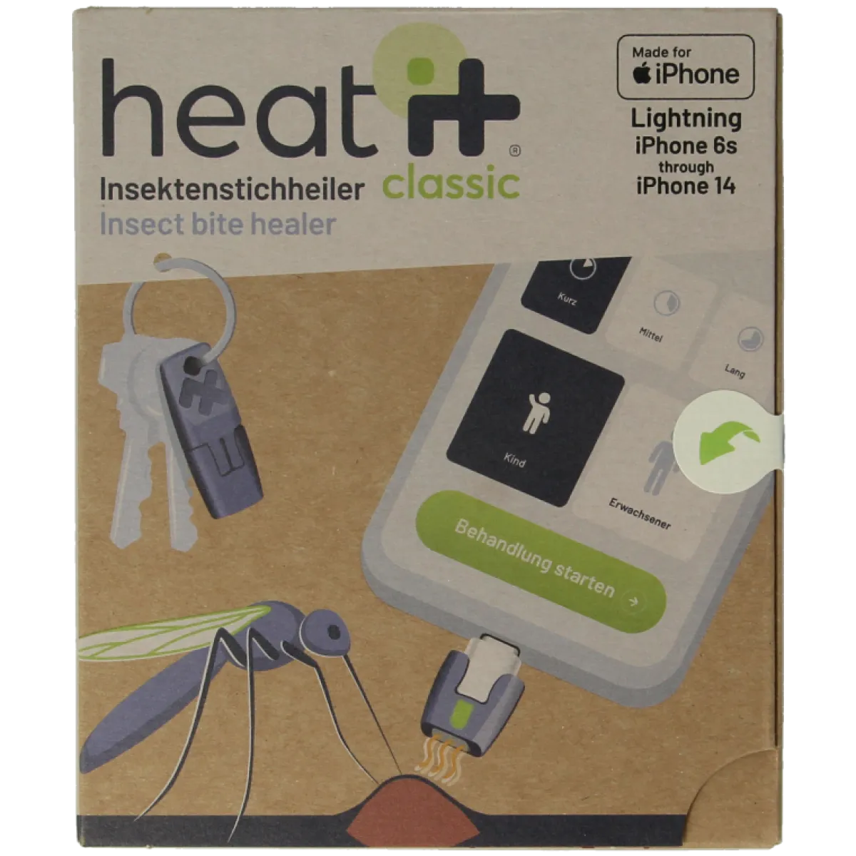New Heat-it Insect bite healer lightning