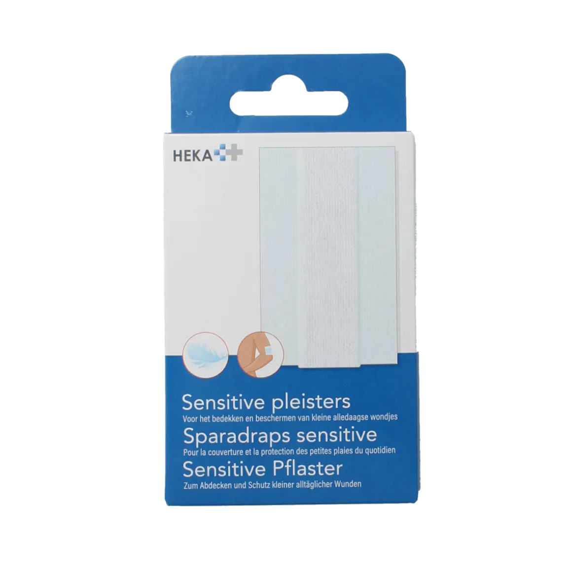 Heka Klein Wondpleister sensitive 10 x 6cm