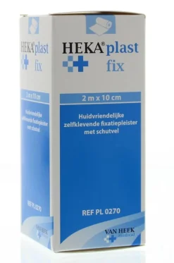 Hekaplast Fix pleister 2m x 10cm met schutvel
