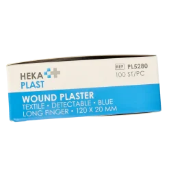Best Hekaplast Vingerpleister detectable 120 x 20 haccp elastisch