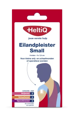 Heltiq Eilandpleisters small 5 x 7.5cm