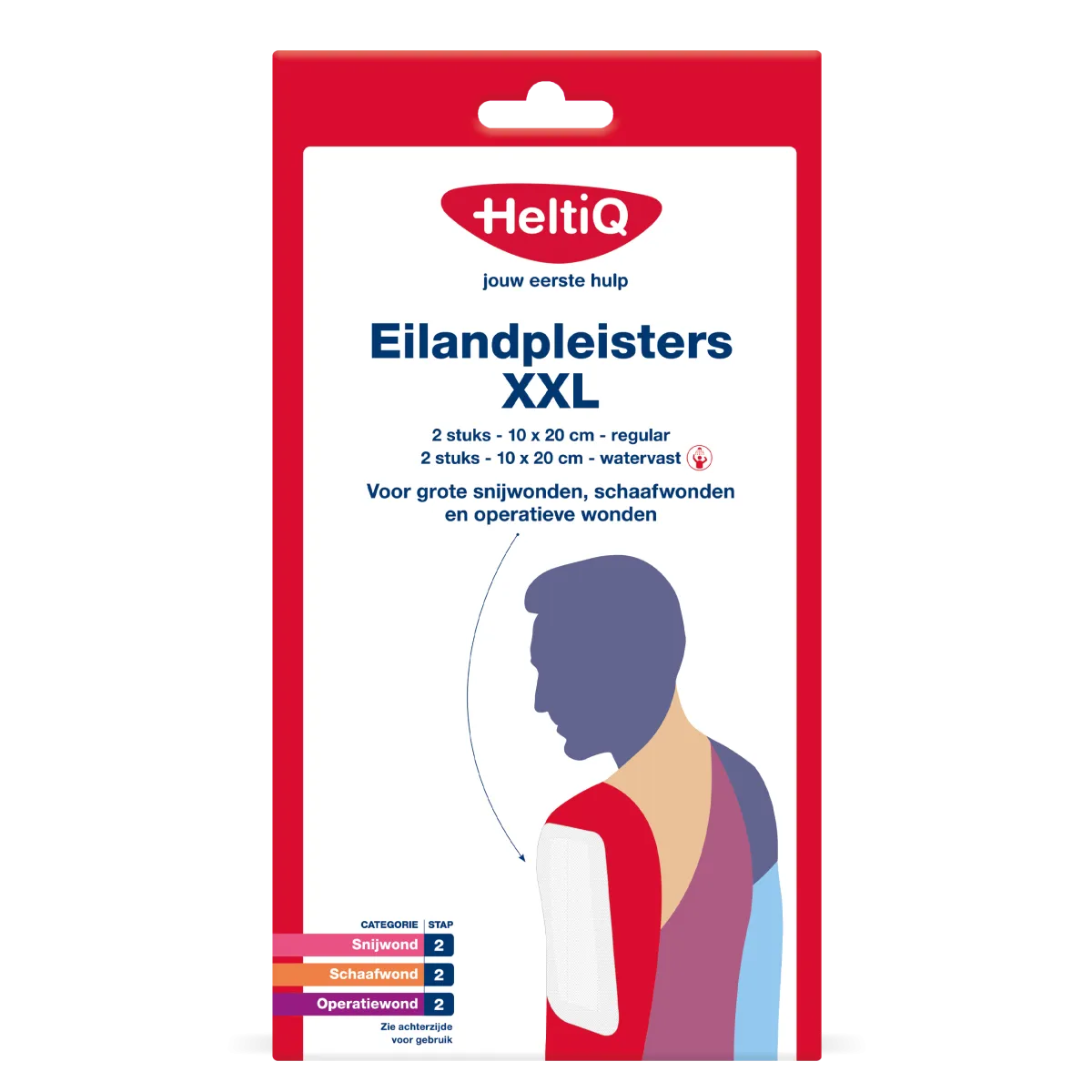 Discount Heltiq Eilandpleisters XXL