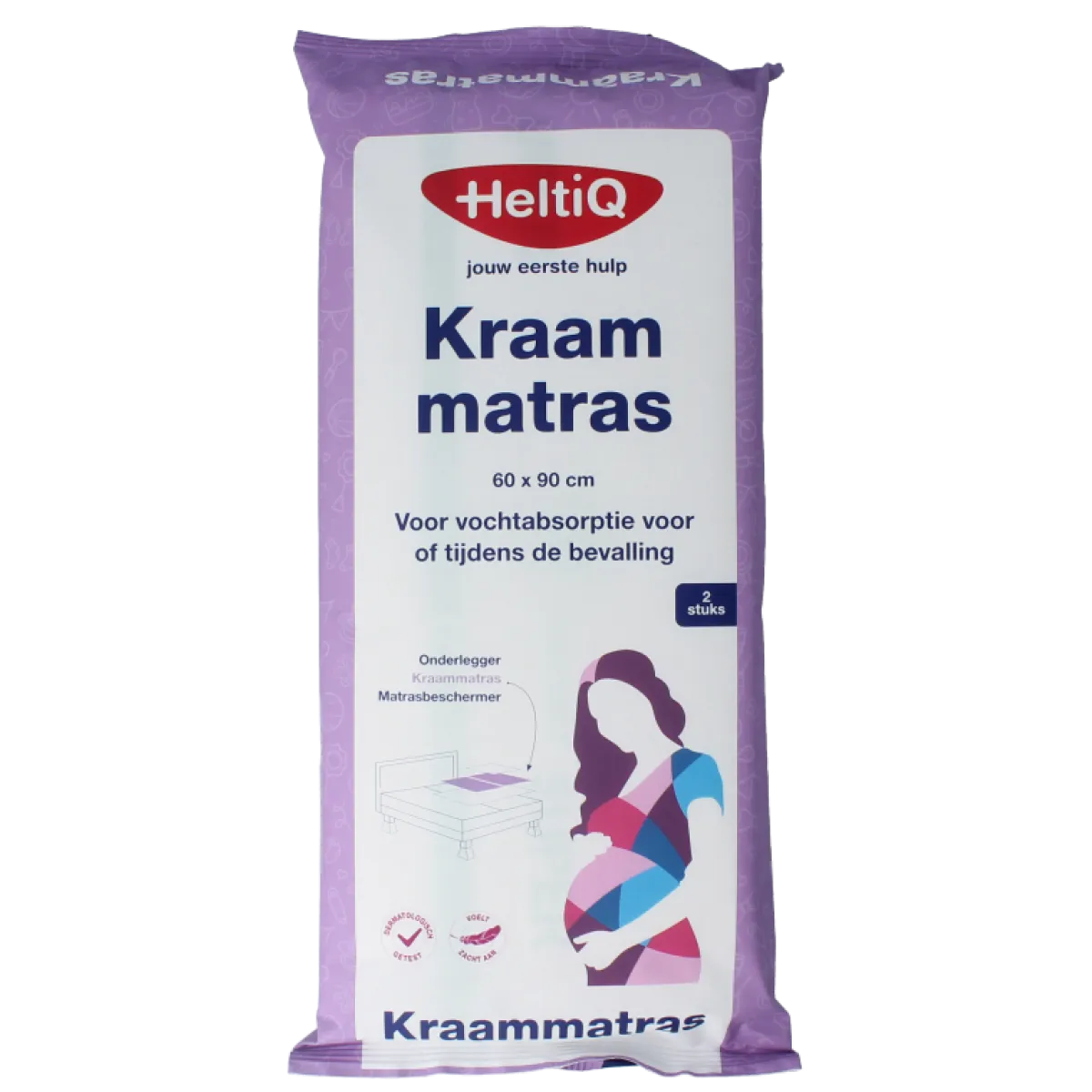 Outlet Heltiq Kraammatras 60 x 90cm zak