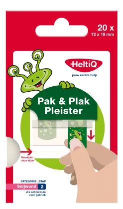 Discount Heltiq Pak & plak groen