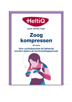 Heltiq Zoogkompressen gevormd