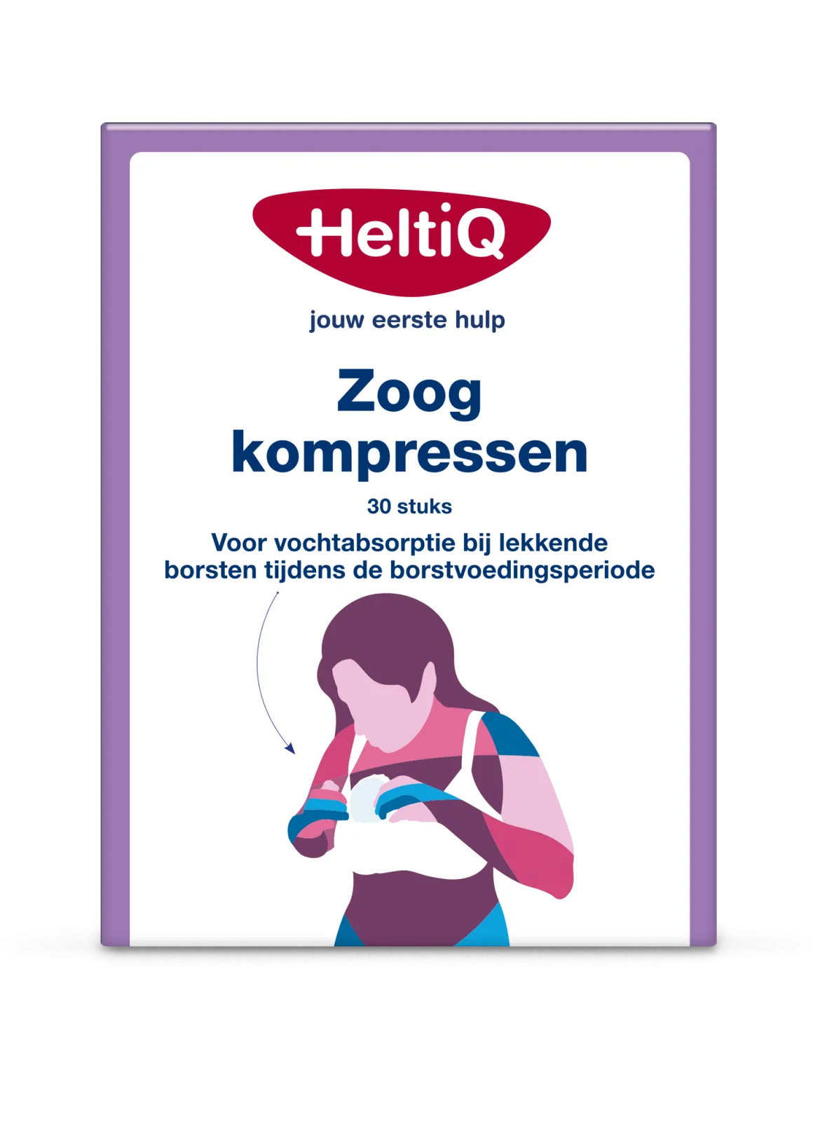 Heltiq Zoogkompressen gevormd