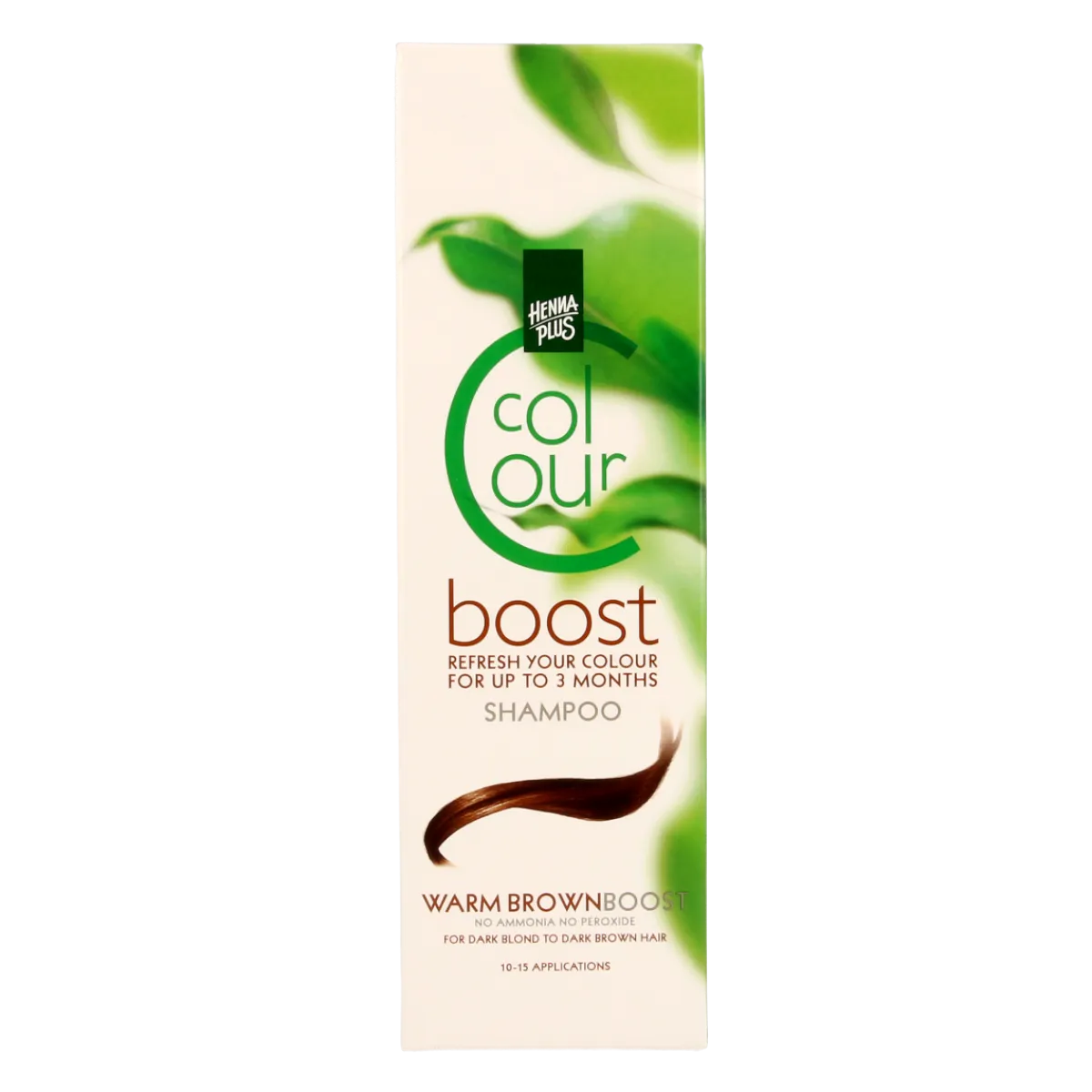 Outlet Henna Plus Colour boost warm brown
