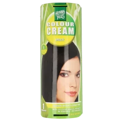 Henna Plus Colour cream black 1