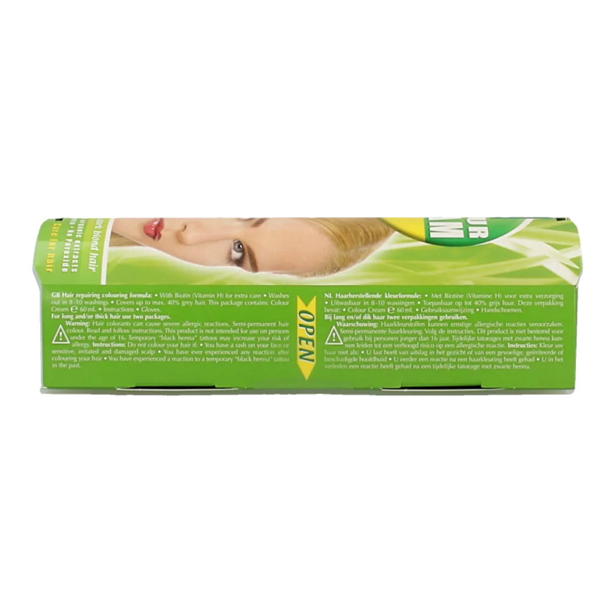 Outlet Henna Plus Colour cream 8.3 gold blond