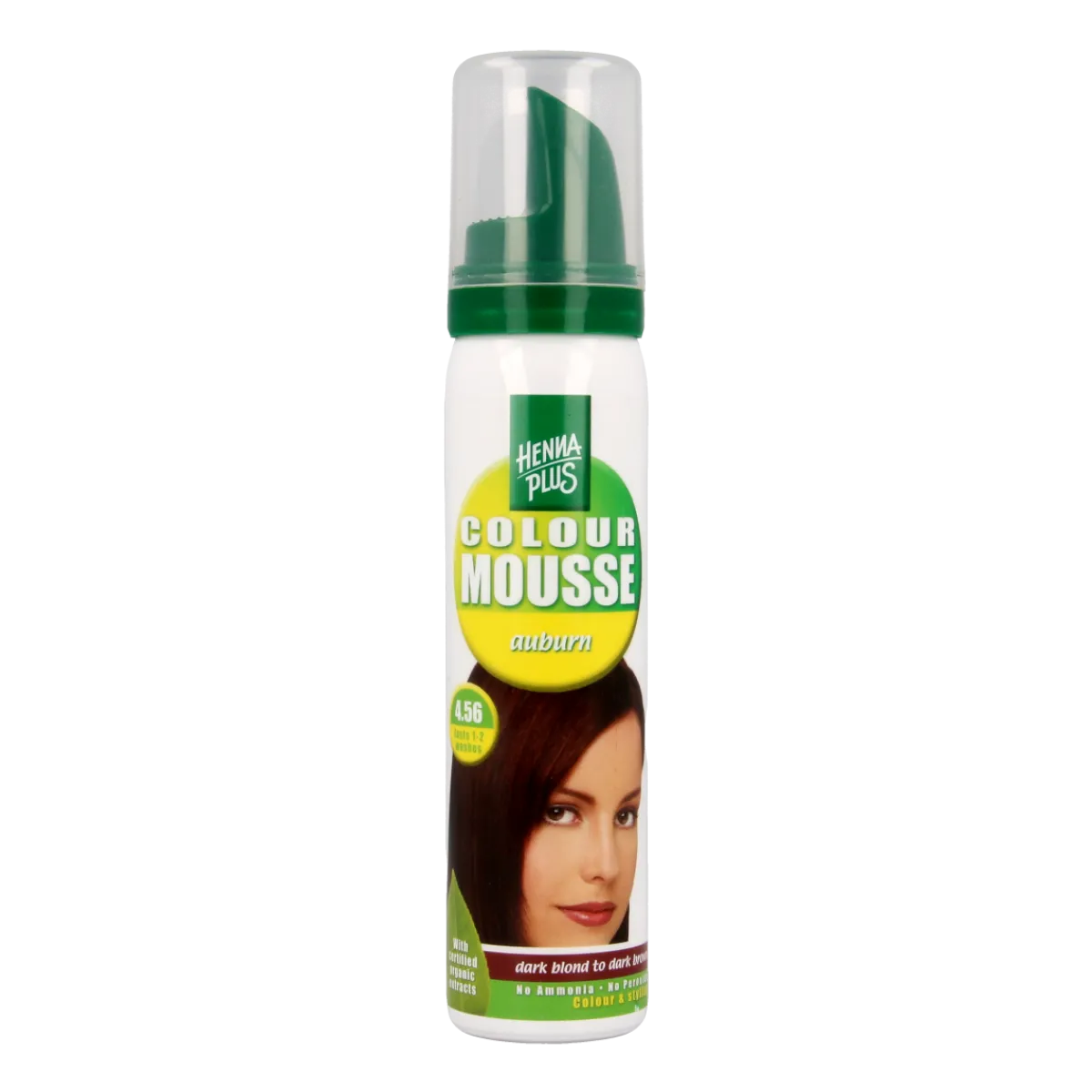 Henna Plus Colour mousse 4.56 auburn
