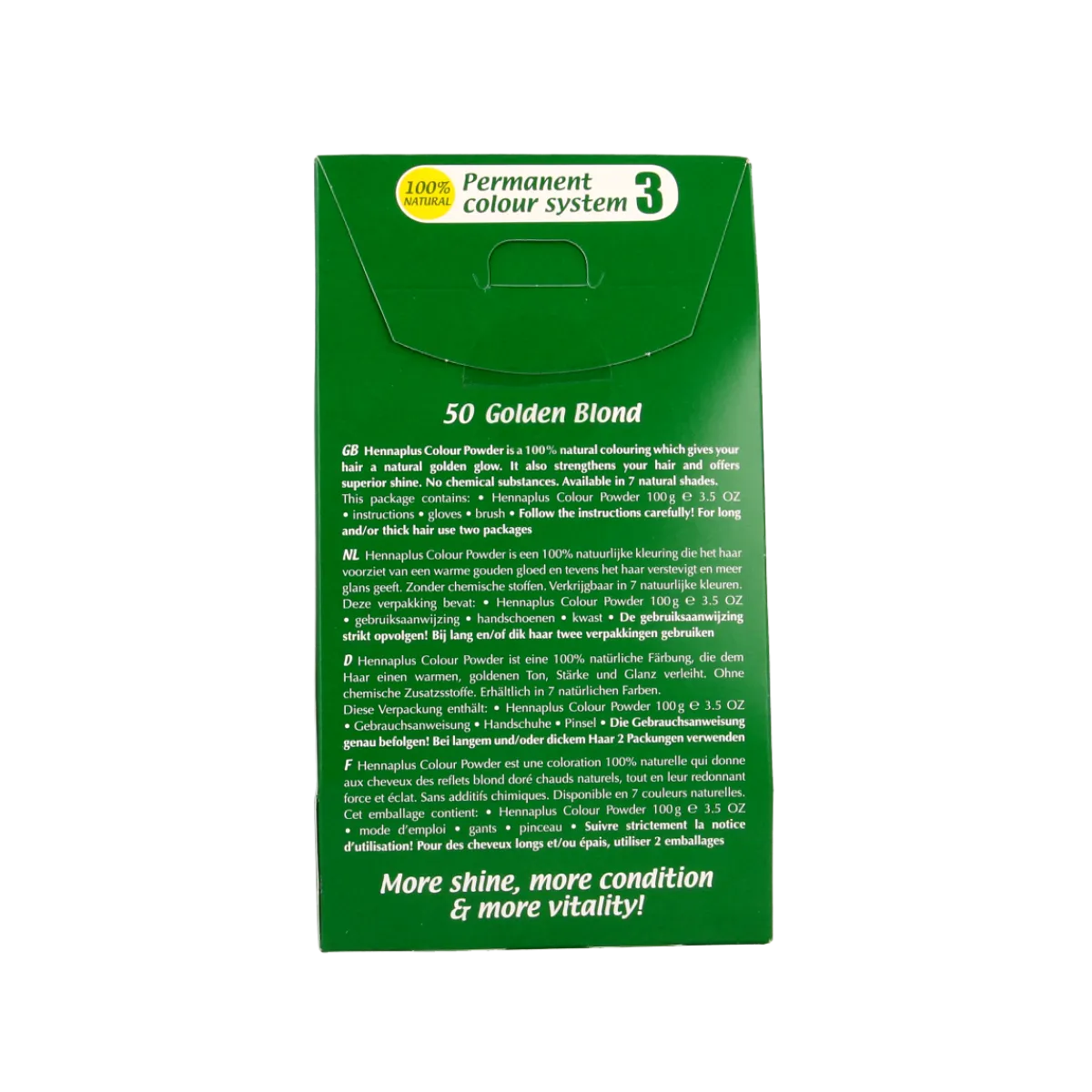 Outlet Henna Plus Colour powder 50 golden blond