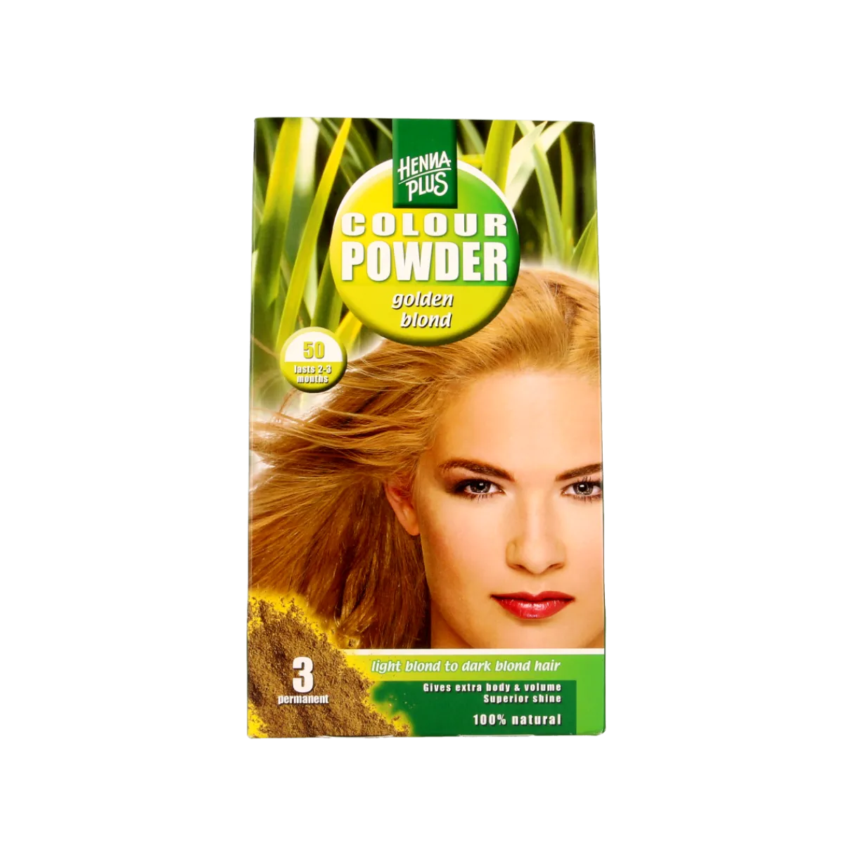 Outlet Henna Plus Colour powder 50 golden blond