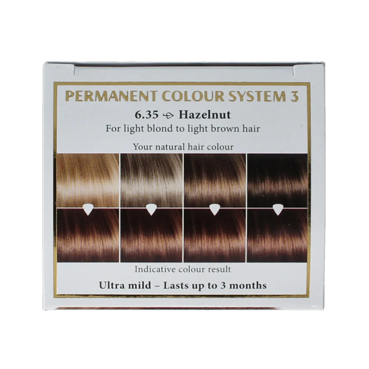 Henna Plus Long lasting colour 6.35 hazelnut