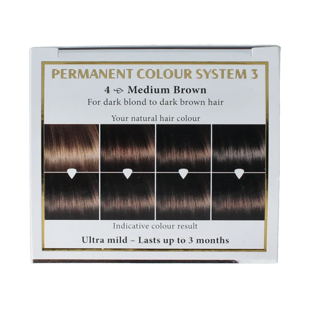 Henna Plus Long lasting colour 4 medium brown