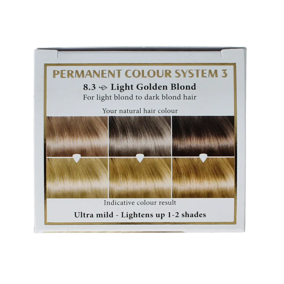 Henna Plus Long lasting colour 8.3 golden blond