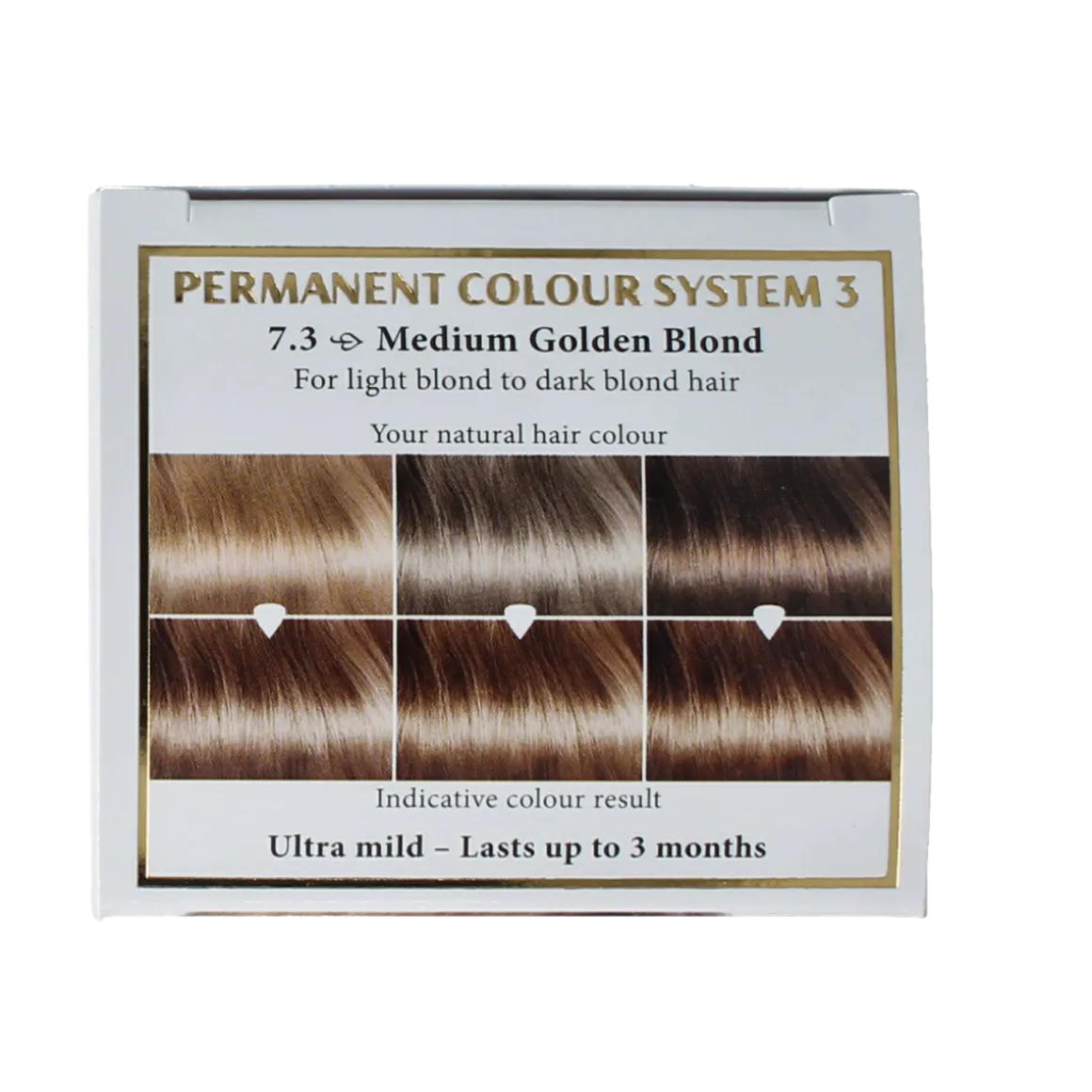 Henna Plus Long lasting colour 7.3 medium golden blond