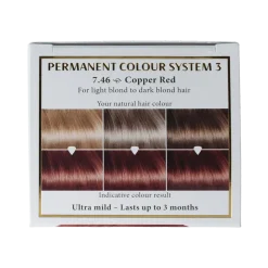 New Henna Plus Long lasting colour 7.46 copper red