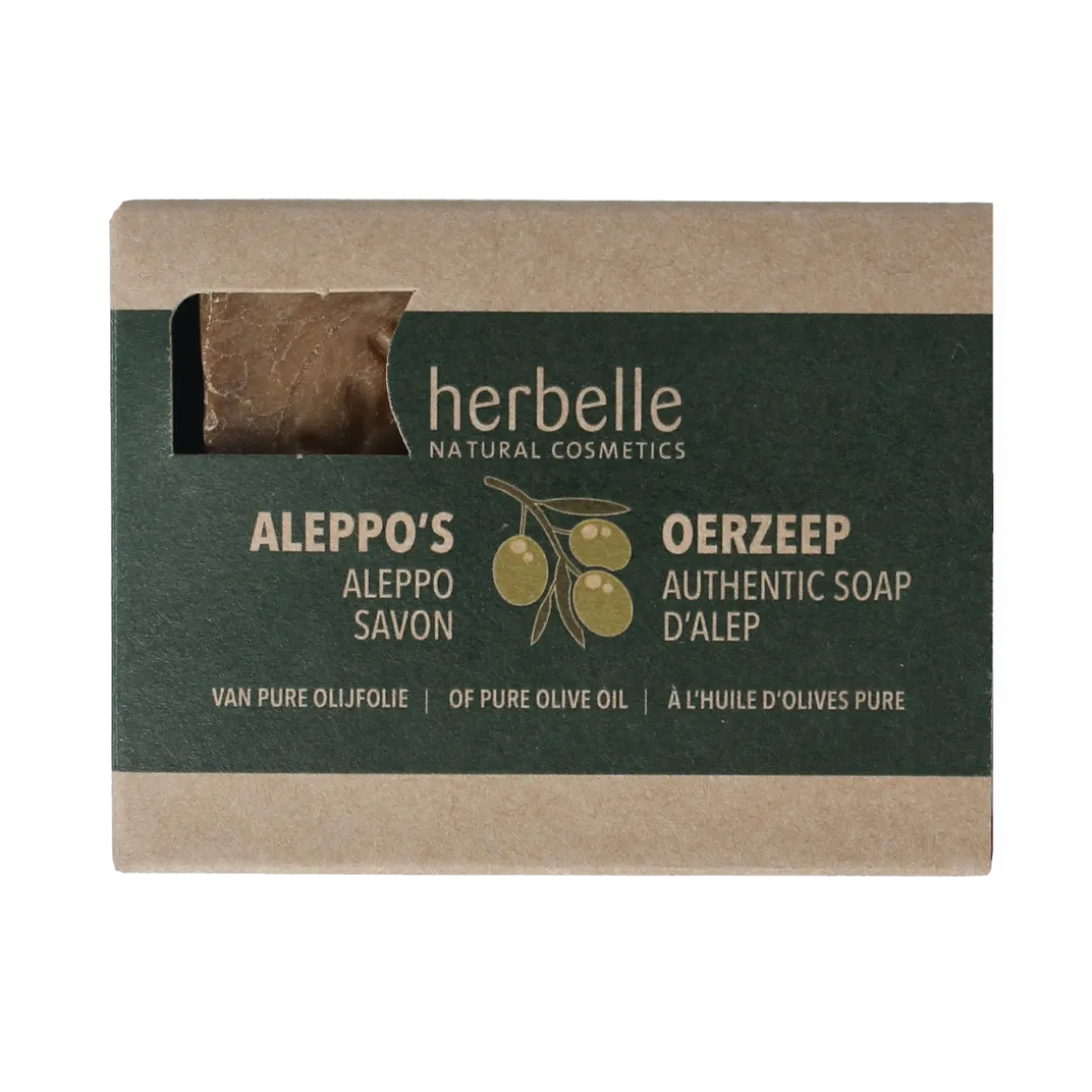 Herbelle Aleppo zeep olijf en water