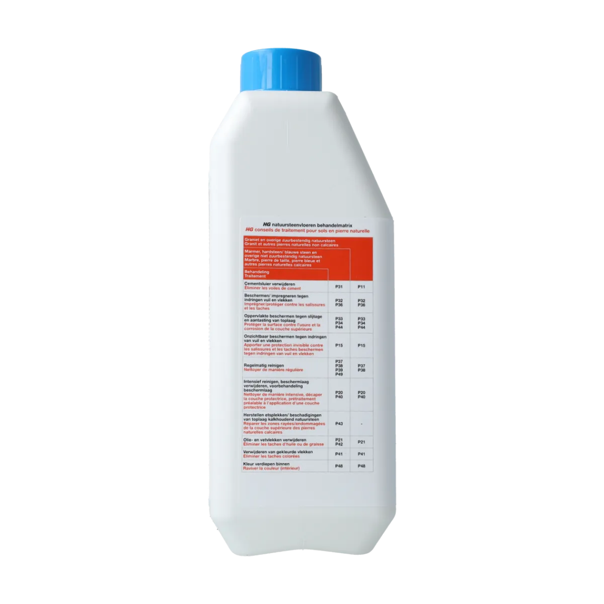 Online HG Natuursteen reiniger streeploos