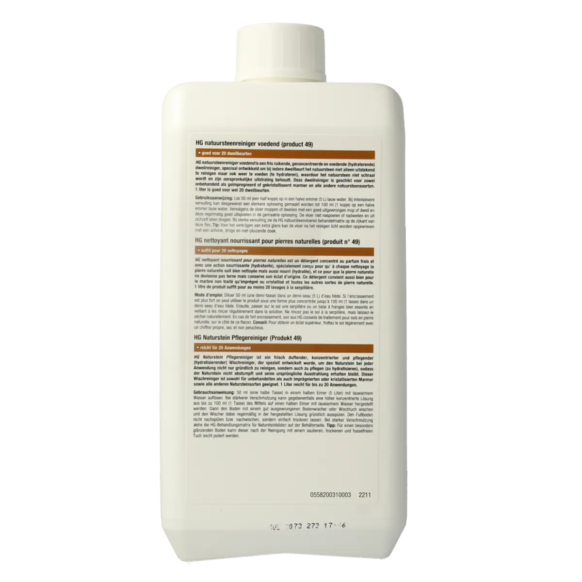 Sale HG Natuursteen reiniger voedend