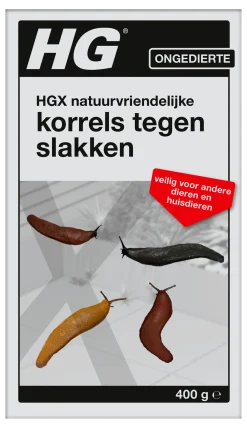 HG X korrels tegen slakken