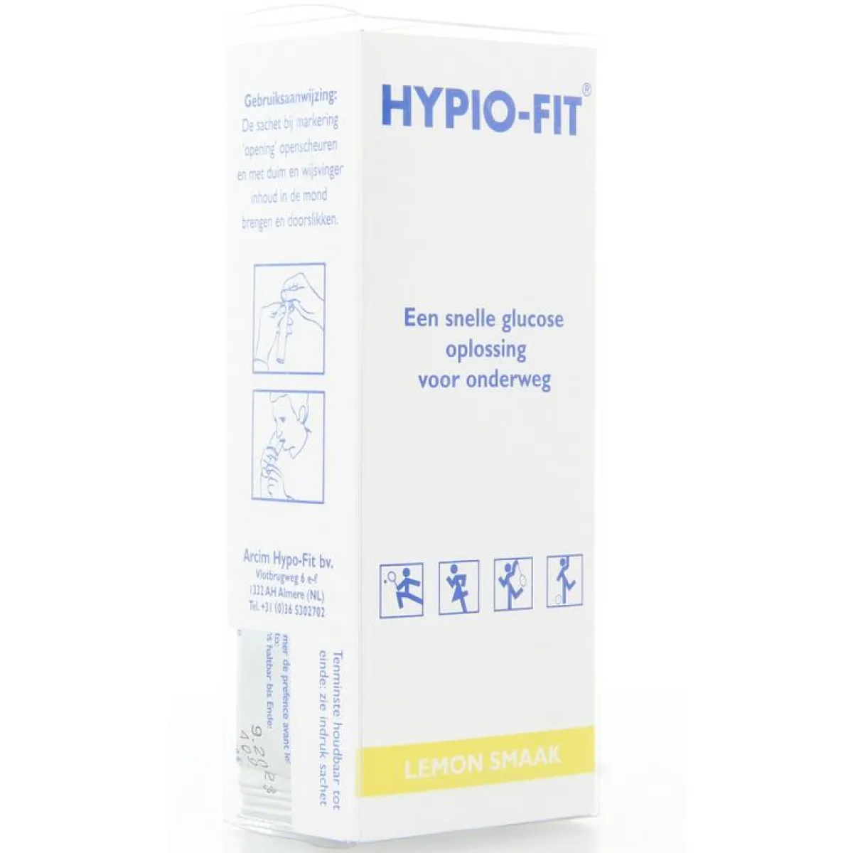 New Hypio-Fit Direct energy lemon 18 gram sachet