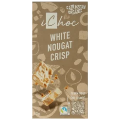 Ichoc White nougat crisp vegan bio