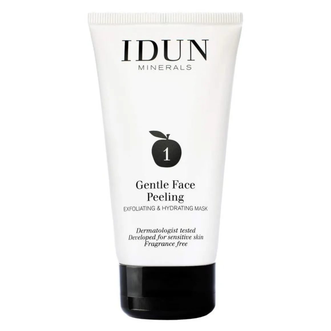 Idun Minerals Skincare gentle face peeling