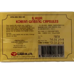 Ilhwa Korean ginseng capsule