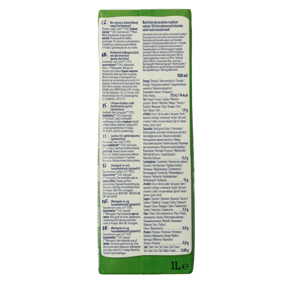 Online Isola Bio Rijstdrank hazelnoot bio