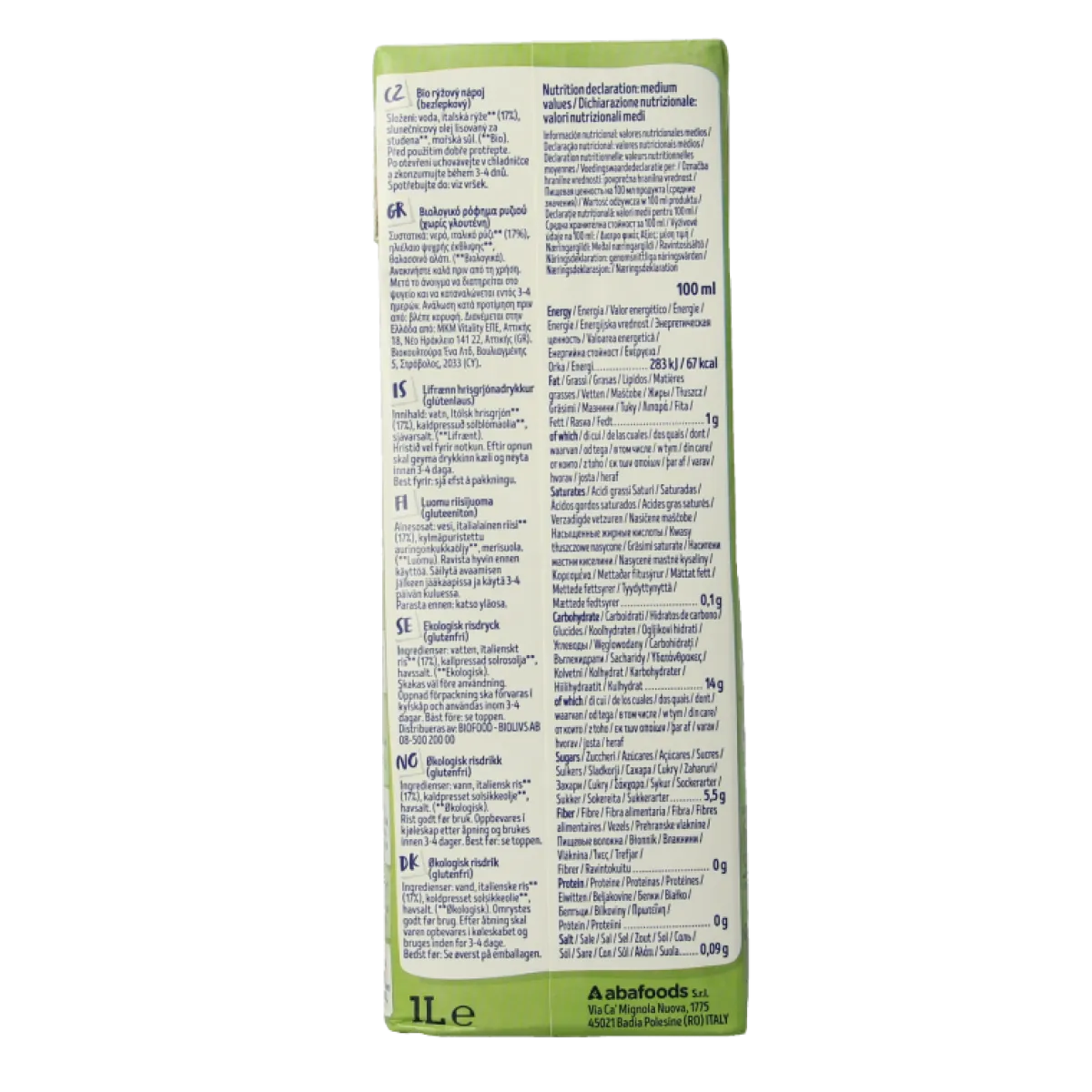 Sale Isola Bio Rijstdrank naturel bio