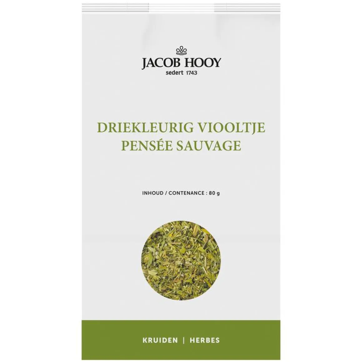Jacob Hooy Driekleurig viooltje
