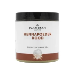 Hot Jacob Hooy Hennapoeder rood potje