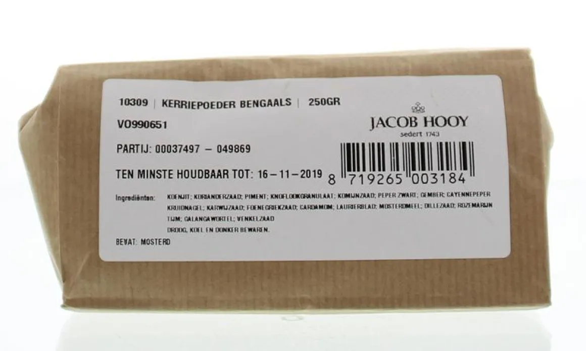 Jacob Hooy Kerriepoeder Bengaals