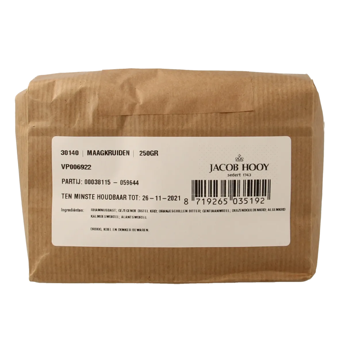 Outlet Jacob Hooy Maagkruiden