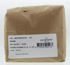 Clearance Jacob Hooy Mosterdzaad geel/wit