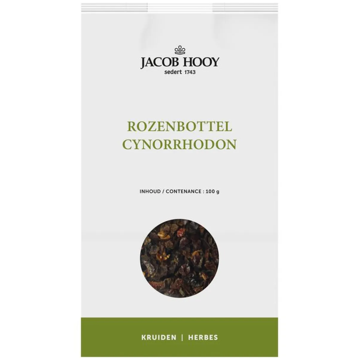 Outlet Jacob Hooy Rozenbottel gesneden